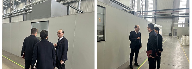 羅溪鎮(zhèn)領(lǐng)導(dǎo)蒞臨安翼陶基參觀指導(dǎo)01