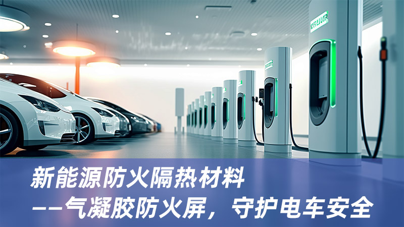 新能源防火隔熱材料：氣凝膠防火屏，守護電車安全