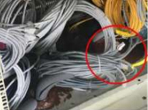 防火泥高溫流淌