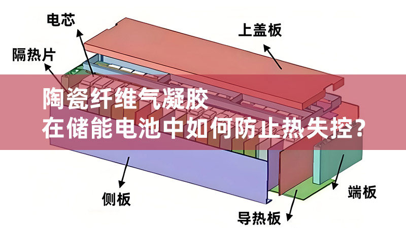 陶瓷纖維氣凝膠在儲能電池中如何防止熱失控？